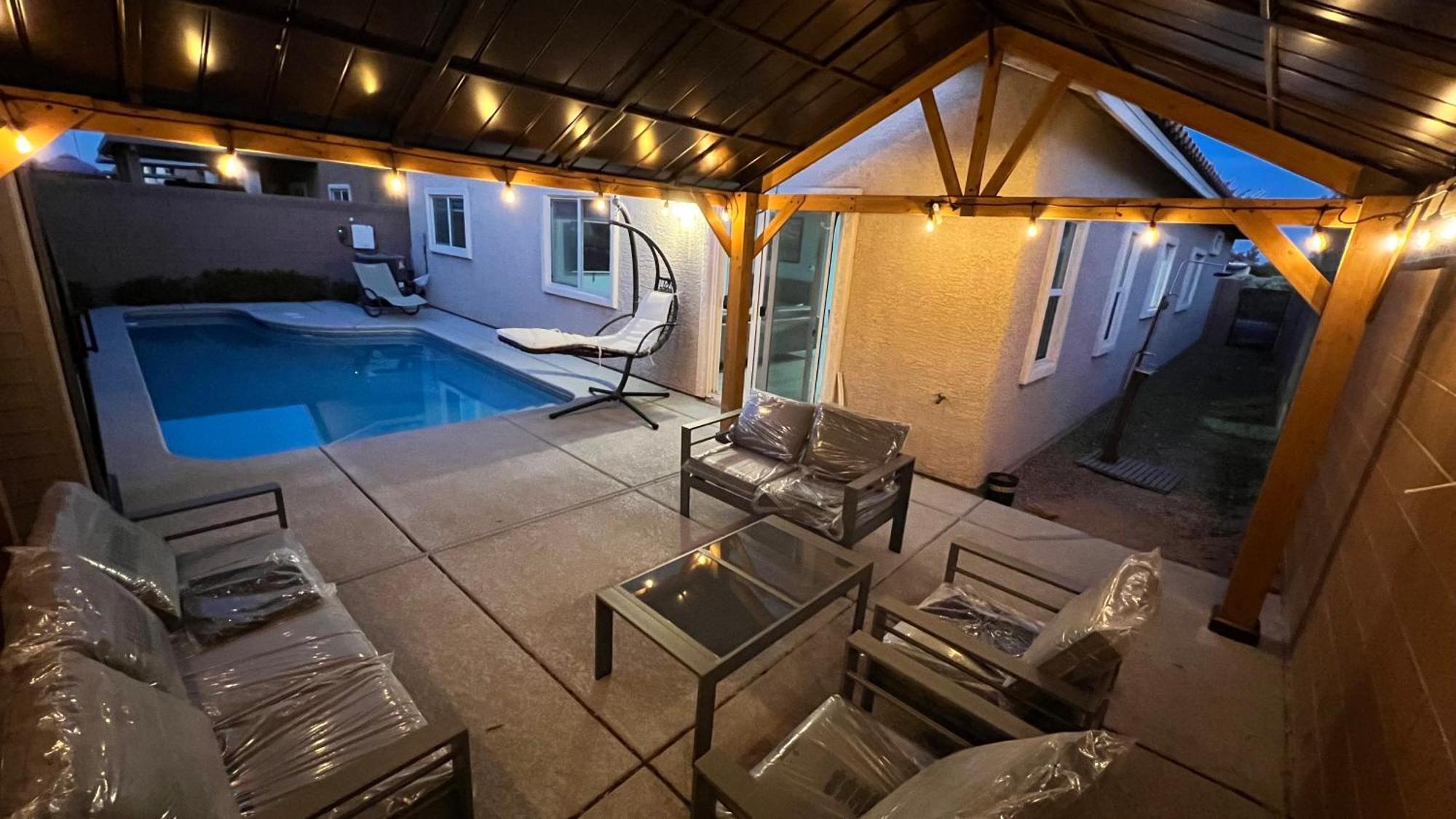 Villa Family Friendly Contemporary House With Pool Las Vegas Esterno foto